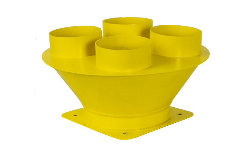 Brida de reducción 7-4 × 4
